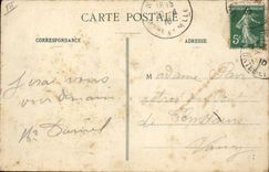 Fábrica de la POSTAL de la VENDIMIA del chocolate de Lorena a la exposición de Nancy