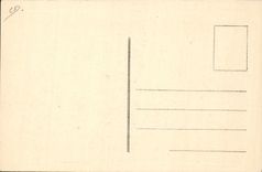 VINTAGE POSTCARD canes in front of the mill Oxen