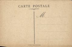 VINTAGE POSTCARD Larbroye Conveys of destroyed farm