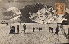 CPA Sports d'hiver Ski Luchon Superbagneres Les jeux d'hiver