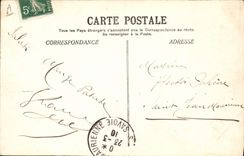 VINTAGE POSTCARD Winter sports Ski the Alps a contest of jump