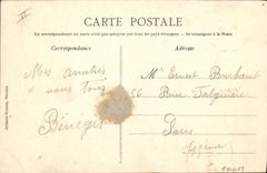 Motor de Pornichet del tren de la POSTAL de la VENDIMIA