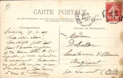 VINTAGE POSTCARD Train Engine Machine of North Eastern Railway