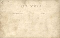 CARTE PHOTO Train Locomotive Camion travaux voie ferre