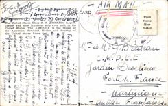 VINTAGE POSTCARD Boat S America