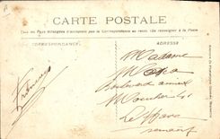 CPA Bateau Guerre Catastrophe du Iena Apres l'explosion