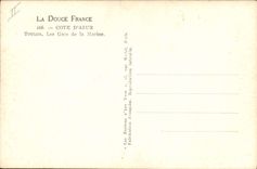 CPA Bateau Guerre Cote d'Azur Toulon Les gars de la marine