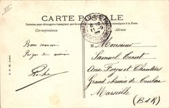 CPA Bateau Guerre Justice Cuirasse d'escadre