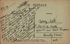 CPA Bateau Guerre Cuirasse Patrie