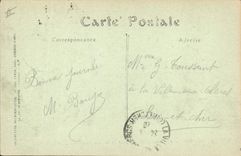 CPA Bateau Guerre Le Treport Torpilleur sortant du port 