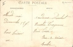 VINTAGE POSTCARD Saint-Dizier Places of weapons the theater and monument