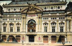 CPA Le theatre municipal Tours