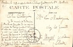 VINTAGE POSTCARD the Toulon theater