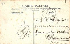 VINTAGE POSTCARD the Troyes theater