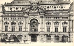 CPA Le theatre municipal Tours