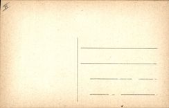 VINTAGE POSTCARD Illustrator Man Lock