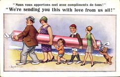 CPA Illustrateur Donald McGill