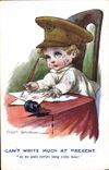 CPA Illustrateur Enfant Militaria Fred Spurgin