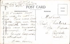 CPA Illustrateur Mots en croix