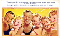 CPA Illustrateur Femmes Taylor