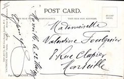 CPA Illustrateur Enfant Chien