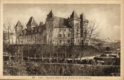 CPA Pau Chateau Henri IV et le pic du Midi d'Ossau