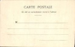 VINTAGE POSTCARD Layered branches Gate Holy Cross