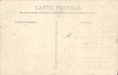 VINTAGE POSTCARD Drill De Fontainebleau the Rock Which Cries Franchard