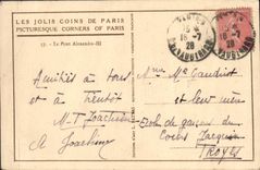 CPA Paris Pont Alexandre III