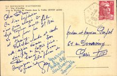 VINTAGE POSTCARD Seen of Avallon