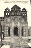 VINTAGE POSTCARD Puy the Frontage of the Cathedral