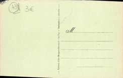 VINTAGE POSTCARD Puy the Frontage of the Cathedral