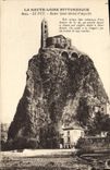 VINTAGE POSTCARD Puy Rock Saint Michel of Aiguilhe