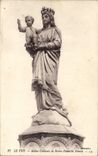 CPA Le Puy en Velay Statue Colossale de Notre Dame de France 