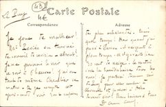 VINTAGE POSTCARD Puy in Velay Basilica the cloister