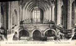 VINTAGE POSTCARD the Chair God Church the jube