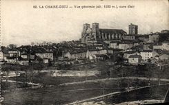 VINTAGE POSTCARD the Chair God View