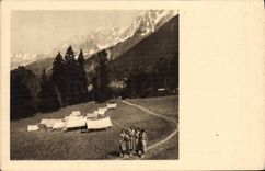 CPA Scout Scoutisme Jamboree Camp d'eclaireuses ainees en SAvoie 