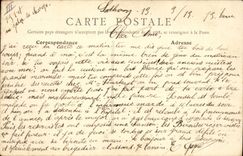 VINTAGE POSTCARD Militaria Sathonay the artillery with the drudgery of potatos