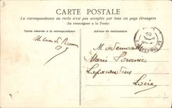 VINTAGE POSTCARD Militaria potatos