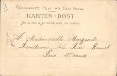 CPA Folklore Chez la crepiere 