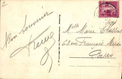 VINTAGE POSTCARD Cayeux on Entered Sea of the beach Merchant of ices