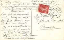 CPA Cheval Equitation Hippisme Vichy Le champ de courses 