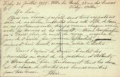 CPA Cheval Equitation Hippisme Vichy Le Champ de courses Le pesage 