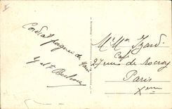 Hipódromo de Hippisme Caen de la equitación del caballo de la POSTAL de la VENDIMIA