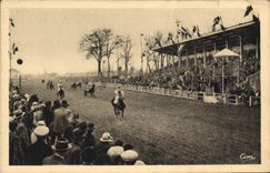 CPA Cheval Equitation Hippisme Feurs Hippodrome La tribune