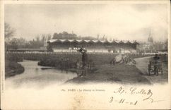 CPA Cheval Equitation Hippisme Caen Le champ de courses 