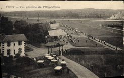 CPA Cheval Equitation Hippisme Vichy Vue generale de l'hippordrome 