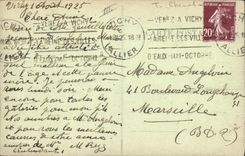 Opinión de Hippisme Vichy de la equitación del caballo de la POSTAL de la VENDIMIA del hippordrome