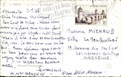 CPA Cheval Equitation Hippisme Maisons Laffitte Champ de courses Vue generale du pesage 